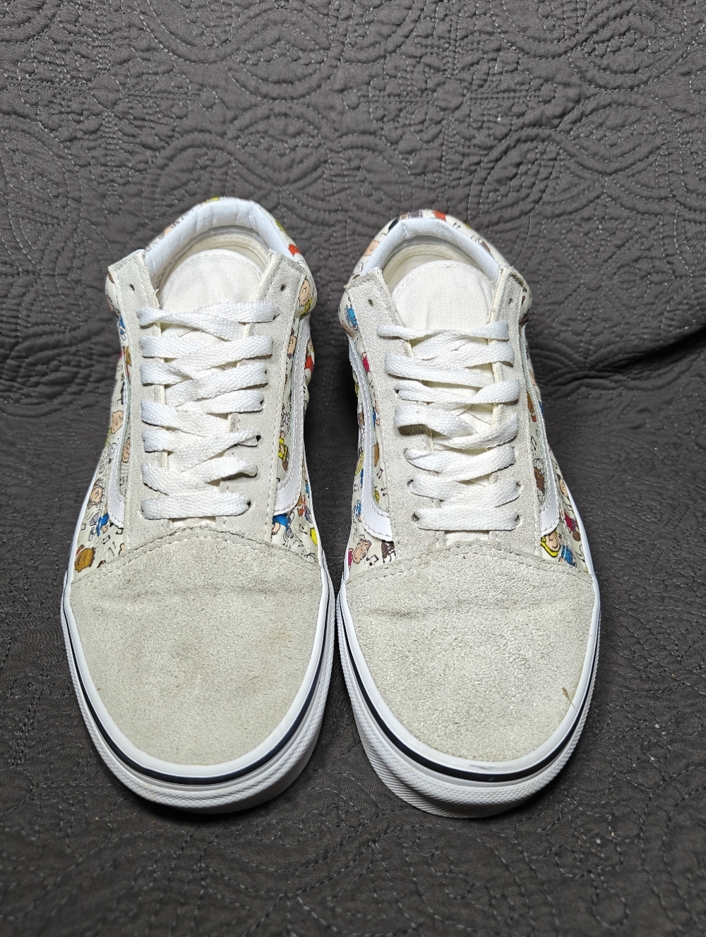 VANS X Peanuts 'The Gang' Old Skool Charlie Brown Sneakers Unisex Men 8 Wmn 9.5 - Picture 2 of 11